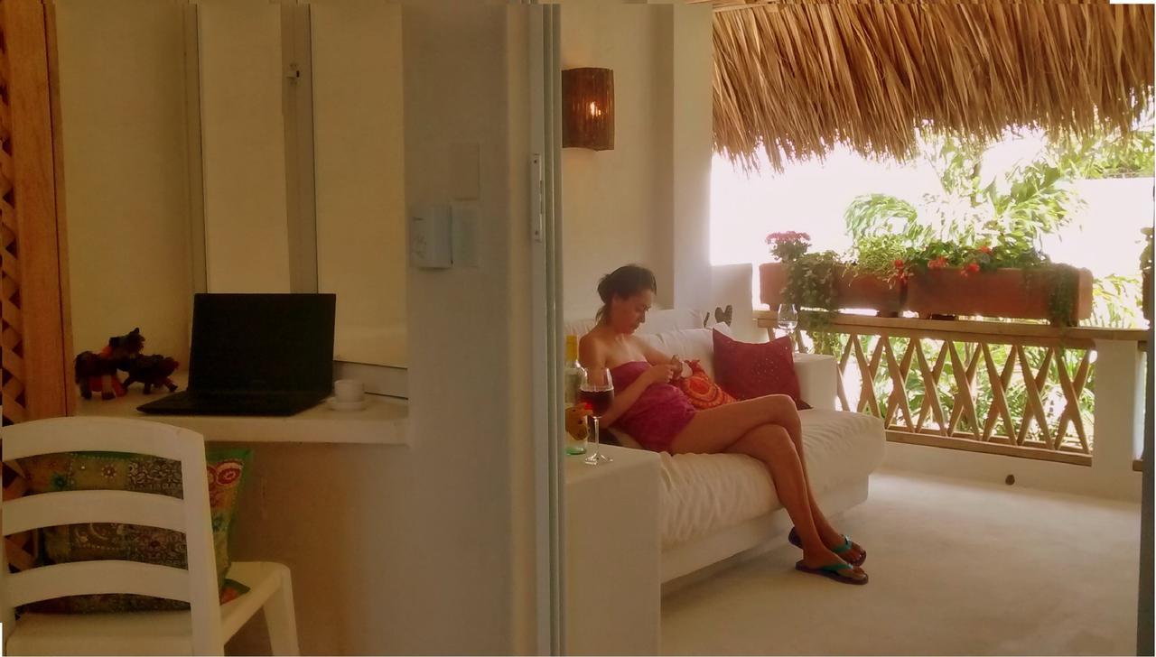 Villa Maria Bed And Breakfast Puerto Escondido  Bagian luar foto