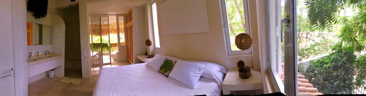 Villa Maria Bed And Breakfast Puerto Escondido  Bagian luar foto
